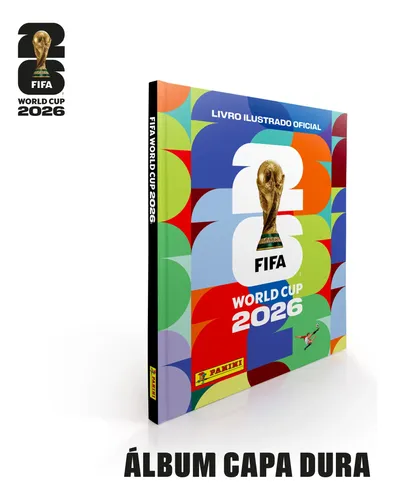 Álbum Copa 2026 Capa Dura — Oficial Panini