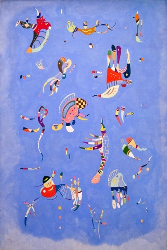 Wassily Kandinsky - Cielo Azul - Lámina 45x30 Cm.