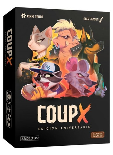 Juego De Mesa Coup X Español Zacatrus Nuevo