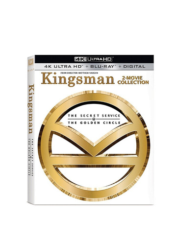 Blu Ray 4k Kingsman 1 Y 2 Ultra Hd Box Estreno