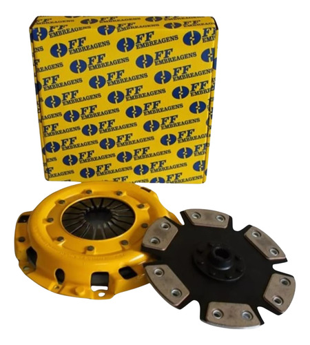 Embreagem De Cerâmica Chevette Light 06 Pastilhas Sem Molas
