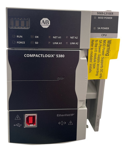 Allen Bradley 5069-l310er Plc Compactlogix Controller Ethern