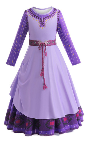 Vestido Cosplay Star Wish A Sha Same Para Niños De Manga Lar