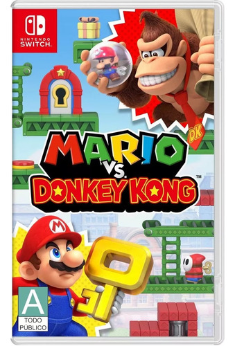 Mario Vs Donkey Kong Nintendo Switch Nuevo***