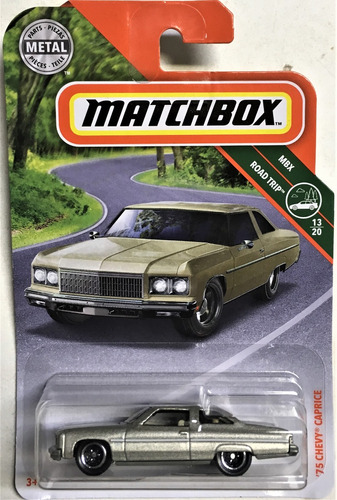 Matchbox # 13/20 - '75 Chevy Caprice - 1/64 - Fyp27