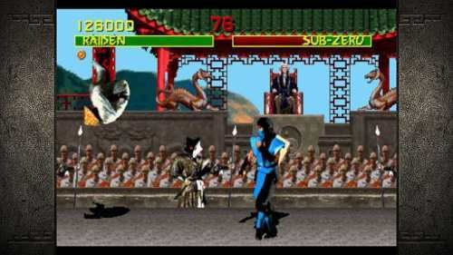 Edição padrão da coleção Mortal Kombat Arcade