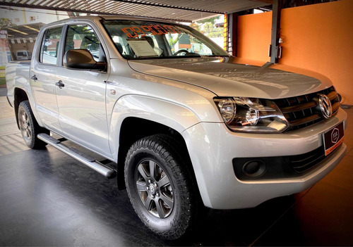 Imagem 3 de 15 de Volkswagen Amarok 2.0 Trendline Cab. Dupla 4x4 4p Manual