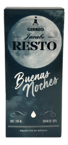 Jarabe Resto Buenas Noches - 220 Ml Sabor Canela