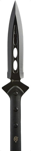 Lanza Reapr Supervivencia 114cm Spear Funda Caceria Camping Color Negro