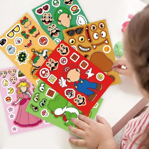 Estampador De Pegatinas De Dinosaurios Con 100 Stickers Y Libro De Actividades De 6 Páginas, Juguete Educativo Para Niños De 2 A 7 Años