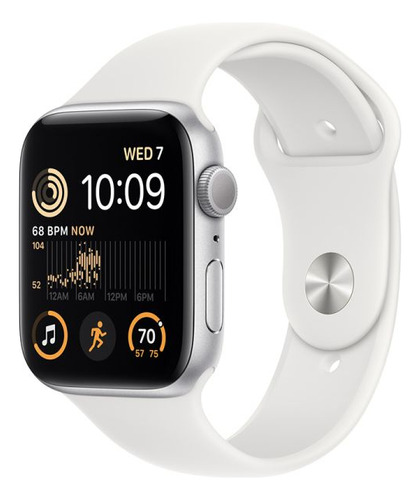 Apple Mntj3ll/a Display De 1.78 Con Correa De Silicona Con Correa Color Blanco