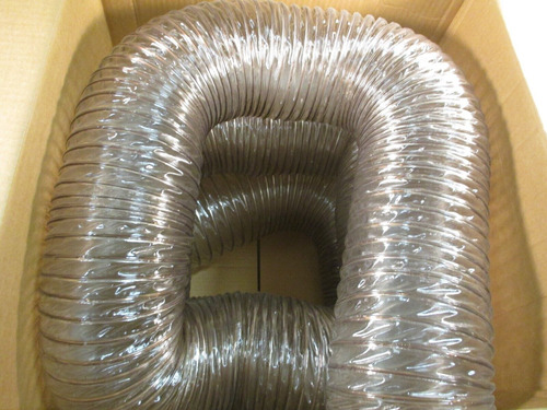 Clear Very Flexible Pvc Duct Hose For Dust 6  X 20 Ard P Mmm