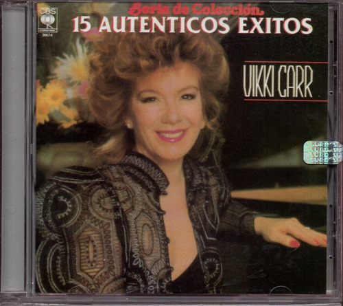 Cd Vikki Carr Serie De Coleccion 15 Autenticos Exitos