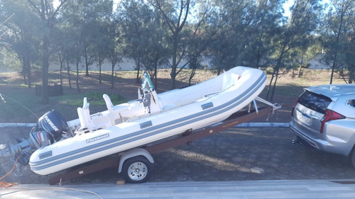 Flexboat Sr 500 (casco 2006 / Motor 2010) + Motor Apoio 8hp