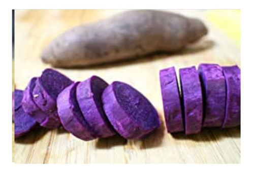 12 Mudads De Batata Doce Polpa Roxa Okinawa