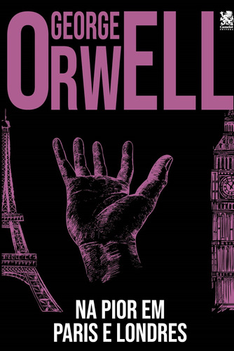 Na pior em Paris e Londres, de Orwell, George. Editora IBC - Instituto Brasileiro de Cultura Ltda, capa mole em português, 2021