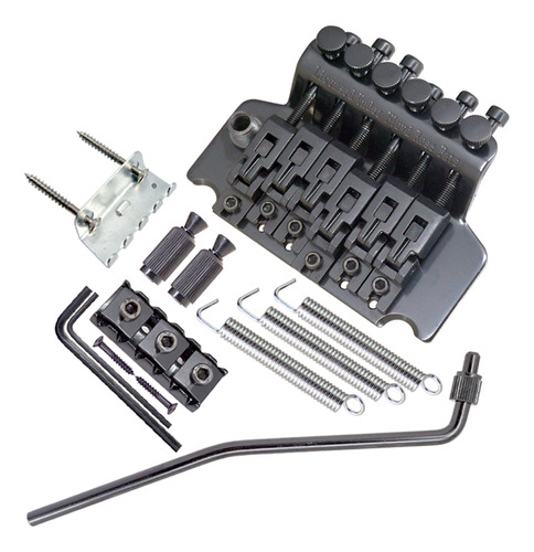 Guitarra Tremolo Bridge System Con Doble Sillín De 6 Cuerdas