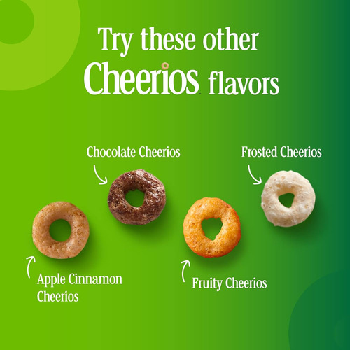 Cereal Cheerios De Manzana Y Canela, Edición Limitada Happy