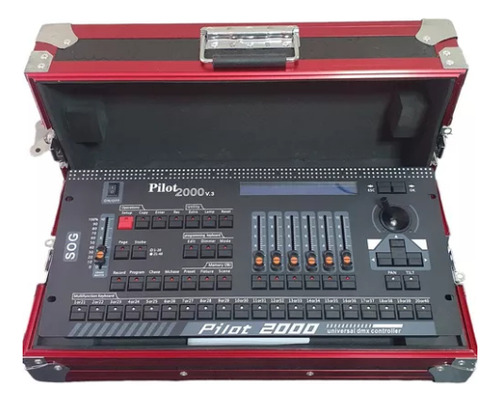 Mesa Controladora Dmx Pilot 2000 Com Case