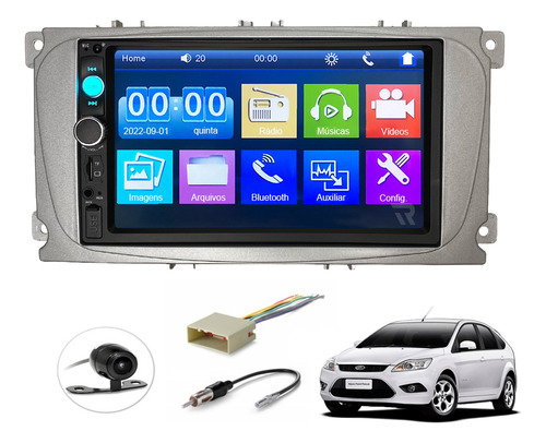 Kit Central Multimidia Dvd 2 Din Mp5 Ford Focus 2009 A 2013