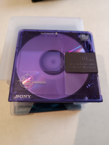 Minidisc Md Sony 5 Unidades Várias Cores (Usado)