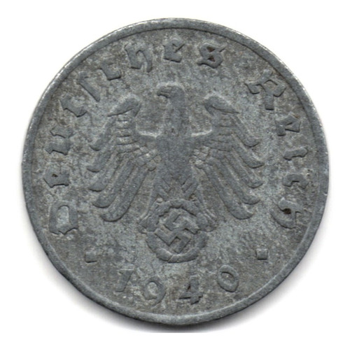Alemania 1 Reichspfennig 1940 Tercer Reich