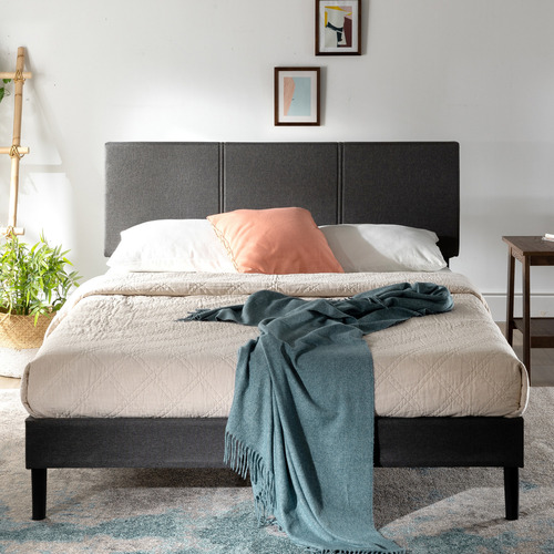 Cama Cambril Zinus Resortes Pocket King 30cms Color Negro