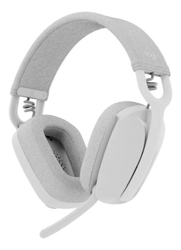 Headset Sem Fio Logitech Zone Vibe 100 Bluetooth Branco