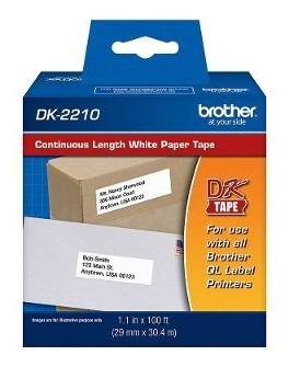 Cinta Rotuladora Brother Dk 2210 Original