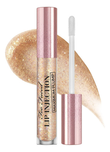 Too Faced Gloss Lip Injection Maximper 4 gr, acabamento brilhante, cor: Cosmic Crush
