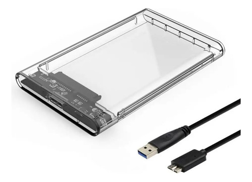 Case Externo Usb 3.0, Para Disco Duro Sata 2.5 De Laptop 