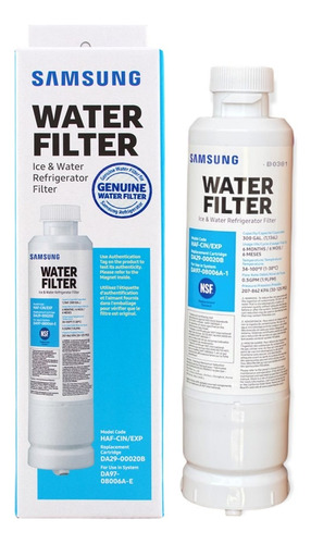 Filtro De Agua Original Samsung Da29-00020b / Da97-08006a-e