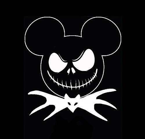  Jack Mickey Deadmou5e Calcomanía De Vinilo Blanco | Coches,