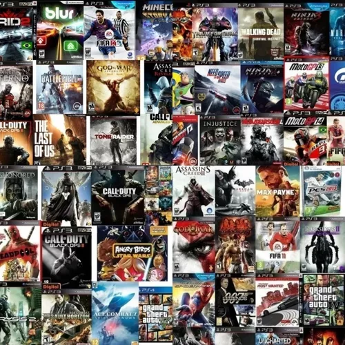 Combo 3000 Jogos Para Ps3 - Mídia Digital ( Leia Descrição) - Escorrega o  Preço