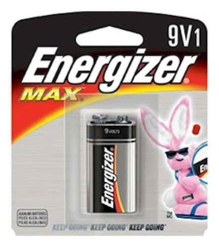 Bateria Alcalina Max 9v Energizer