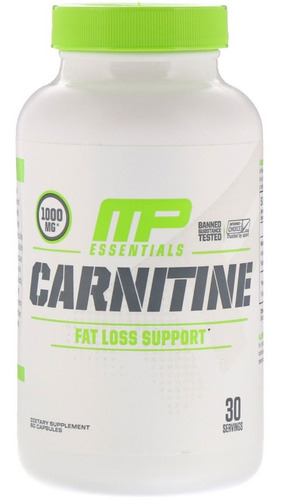 Carnitina Musclepharm L-carnitine 60 Capsulas