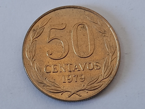 Moneda Chile 50 Centavos 1979 (x940