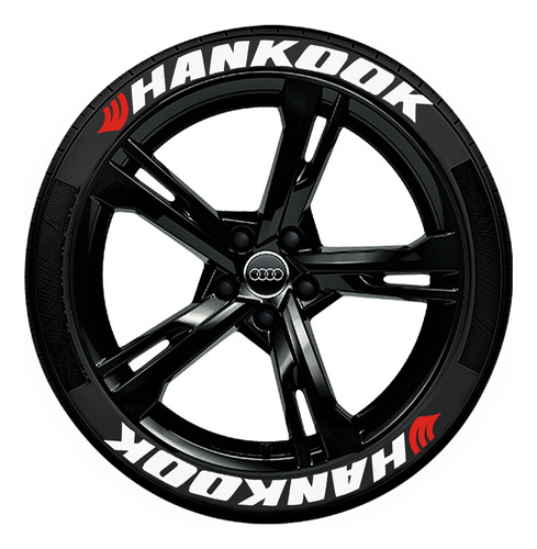 Letras Para 4 Llantas Hankook Stickers 8 Textos