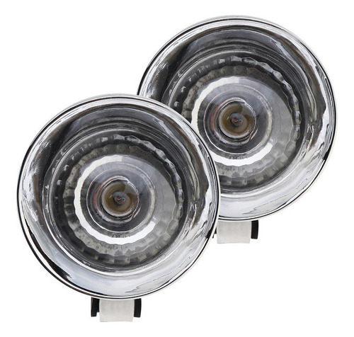 Par De Refletores De Luz Neblina Pequenos Para Motocicletas