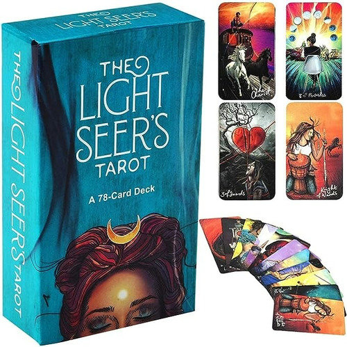 Tarot Vidente Cartas The Light Seer's Tarot 78 Card