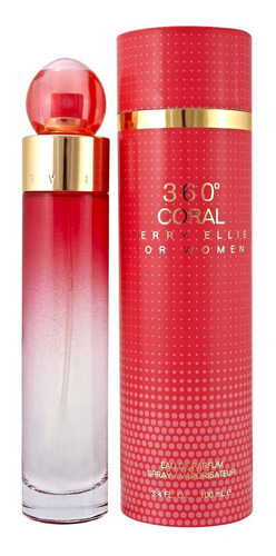 Perfume 360° Coral Dama 100 Ml 100% Original Envío Gratis