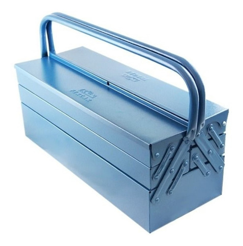 Imagem 1 de 1 de Caixa de ferramentas Fercar 07 de metal 20cm x 50cm x 21cm azul