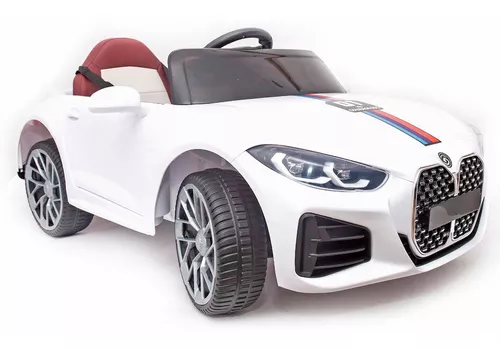 Carro Eletrico Infantil BMW S4 Rosa com Controle Remoto 12V - Maçã