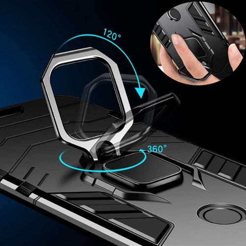 Funda Xiaomi Redmi Note 7 Pro Protector Soporte Metalico