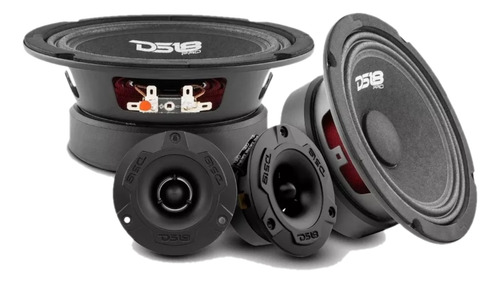 Set De Medios Rangos Ds18 Pro-gm6.4pk 6.5 Open Show 480w Max