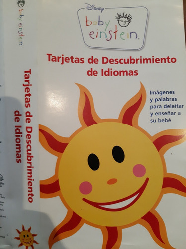 Tarjetas Flash Card Descubrimiento Idiomas  Baby Einstein 