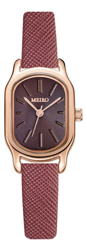 Reloj Moderno Meibo Para Mujer, Vestido Casual De Acero Inox