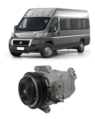 Compressor Ar Condicionado Fiat Ducato 2.3 2019 2020 7sbh17c