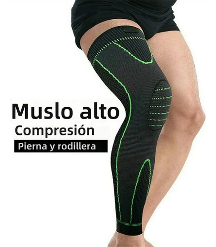 Rodillera Larga Compresion Deportiva