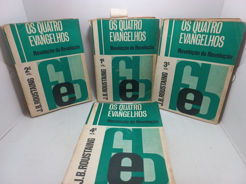 Livro - Os Quatro Evangelhos - Ismael Gomes - N03 - 1455